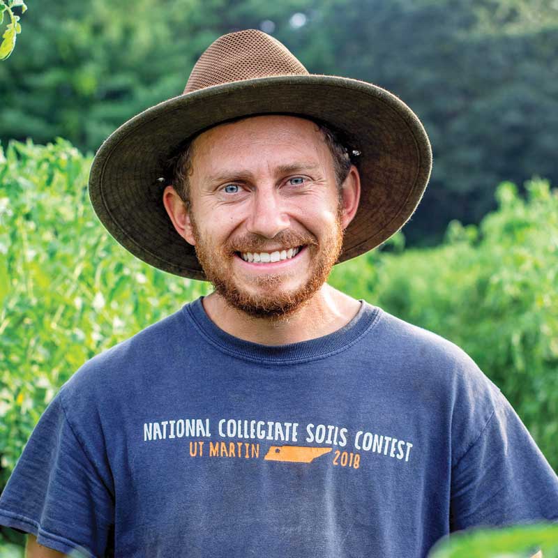 Farmer of cherry